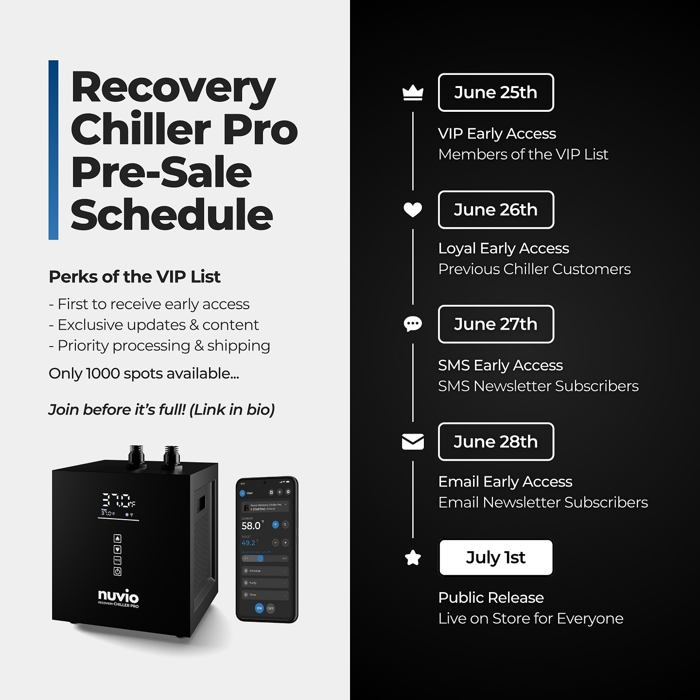 The Advantages of Using Nuvio's Recovery Chiller Pro
